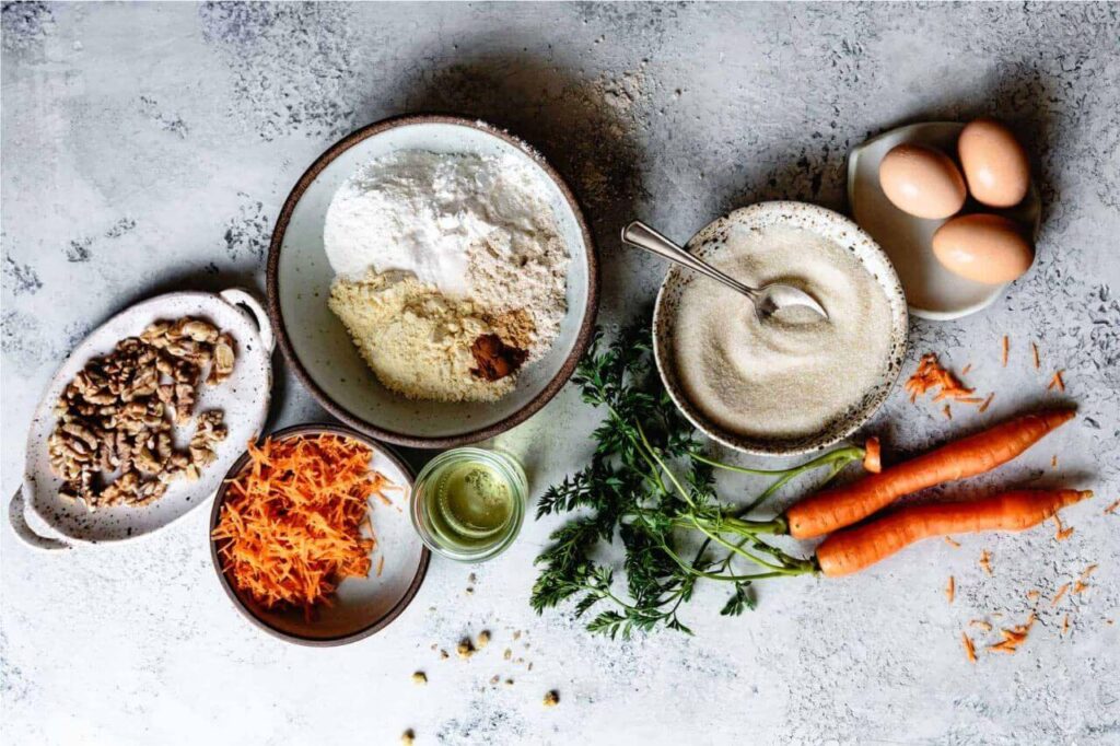 homemade carrot cake