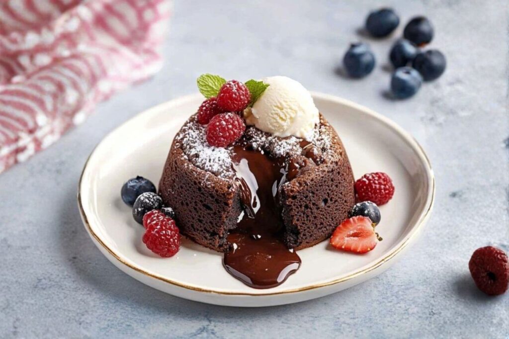 Chocolate lava cake