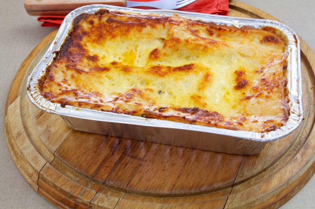 homemade lasagna