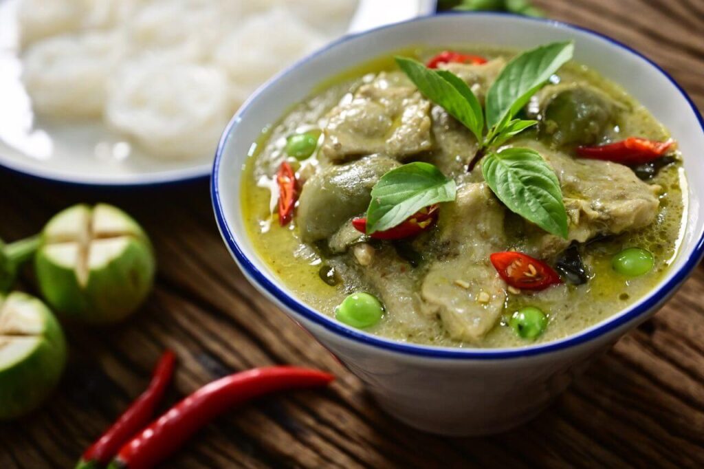 Thai chicken curry