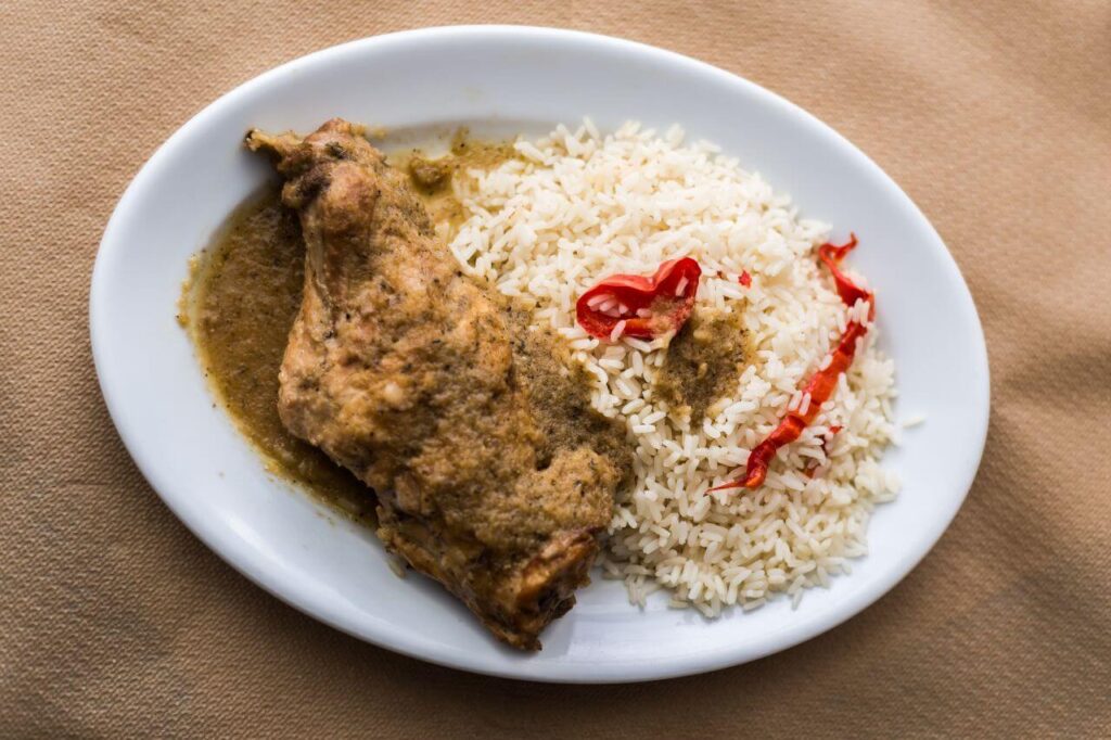 easy Greek Chicken with Rice