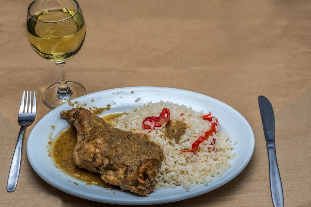 Greek chicken rice recipe