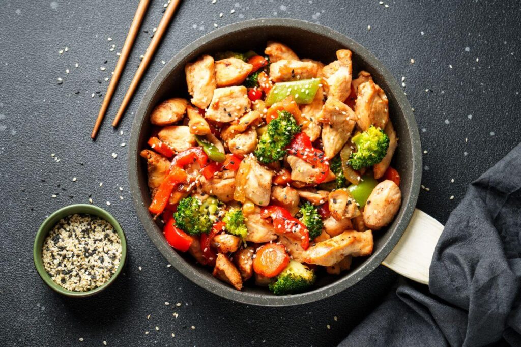 healthy vegetable stir fry