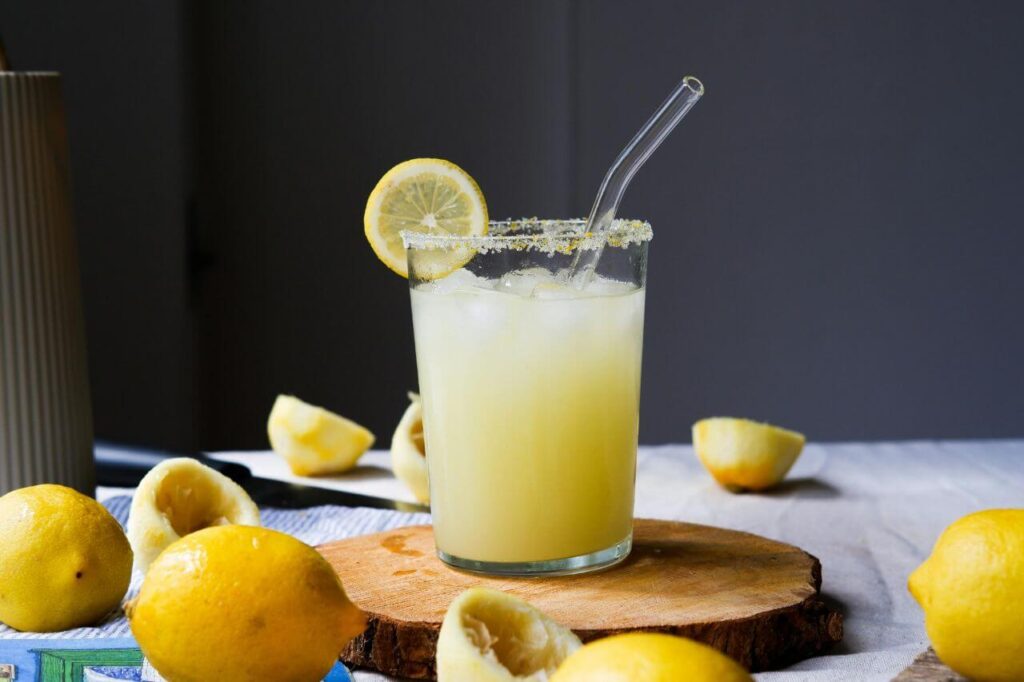 homemade lemonade