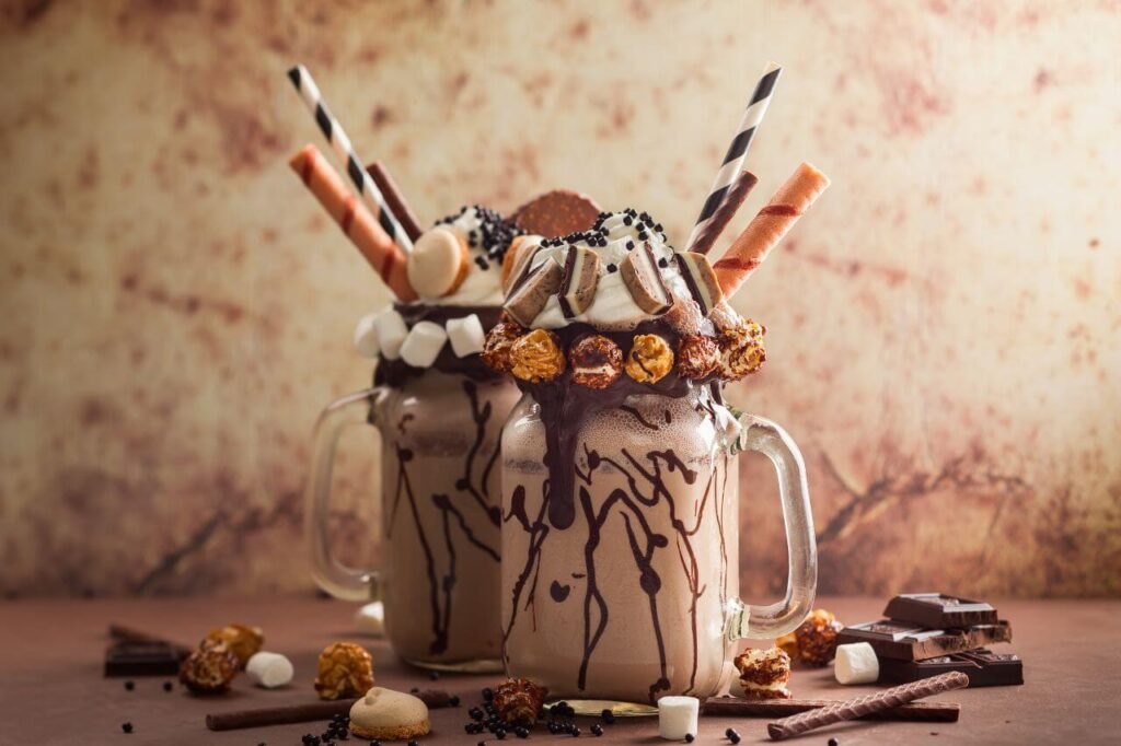homemade Chocolate Milkshake