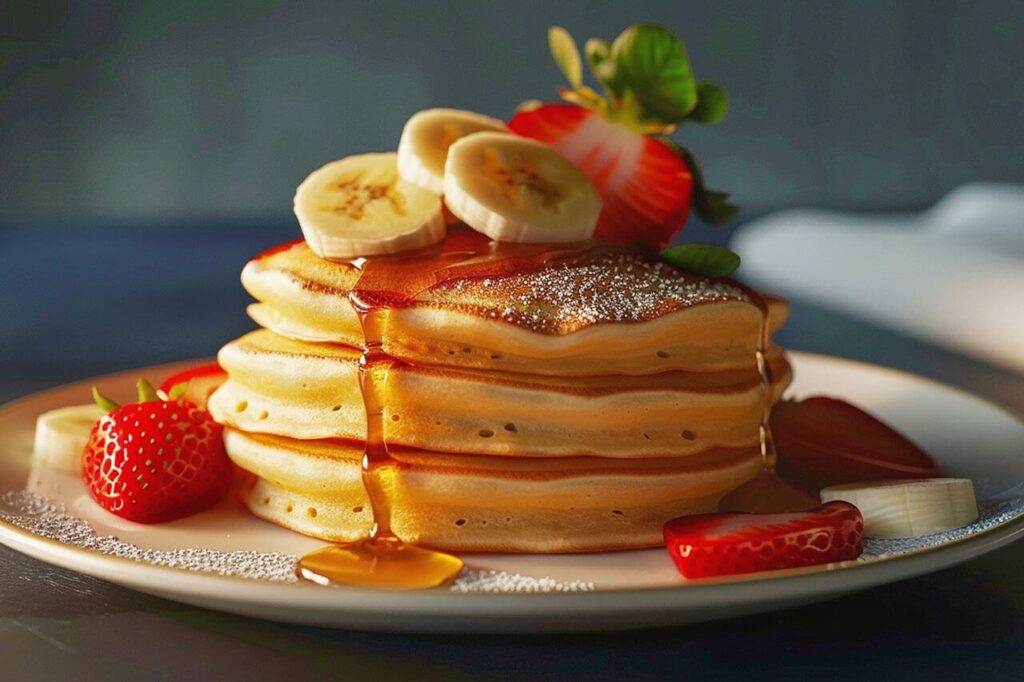vegan banana pancakes