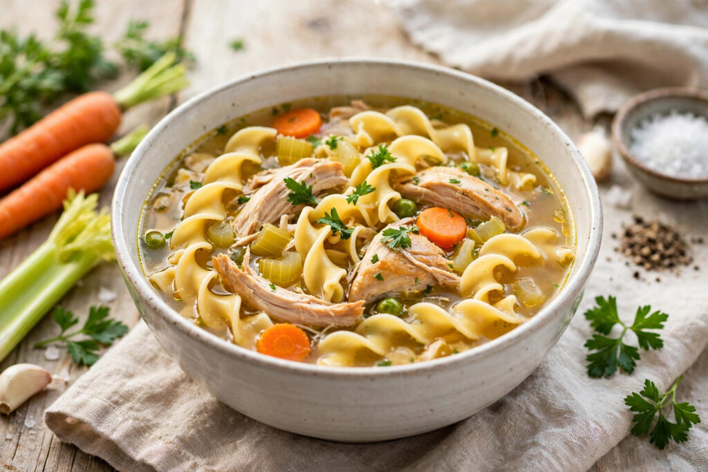 Easy Chicken Noodle Soup (One Pot, 40 Minutes)
